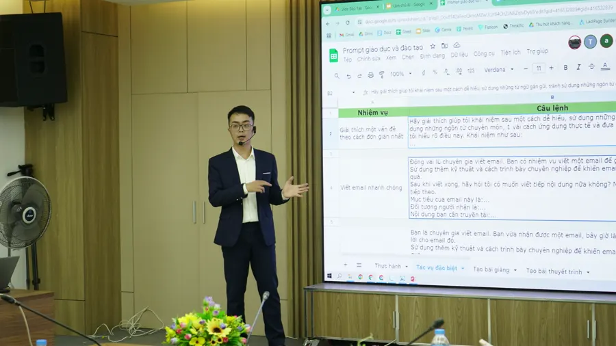 Lê Thanh Sơn trực tiếp hướng dẫn xây kho dữ liệu doanh nghiệp